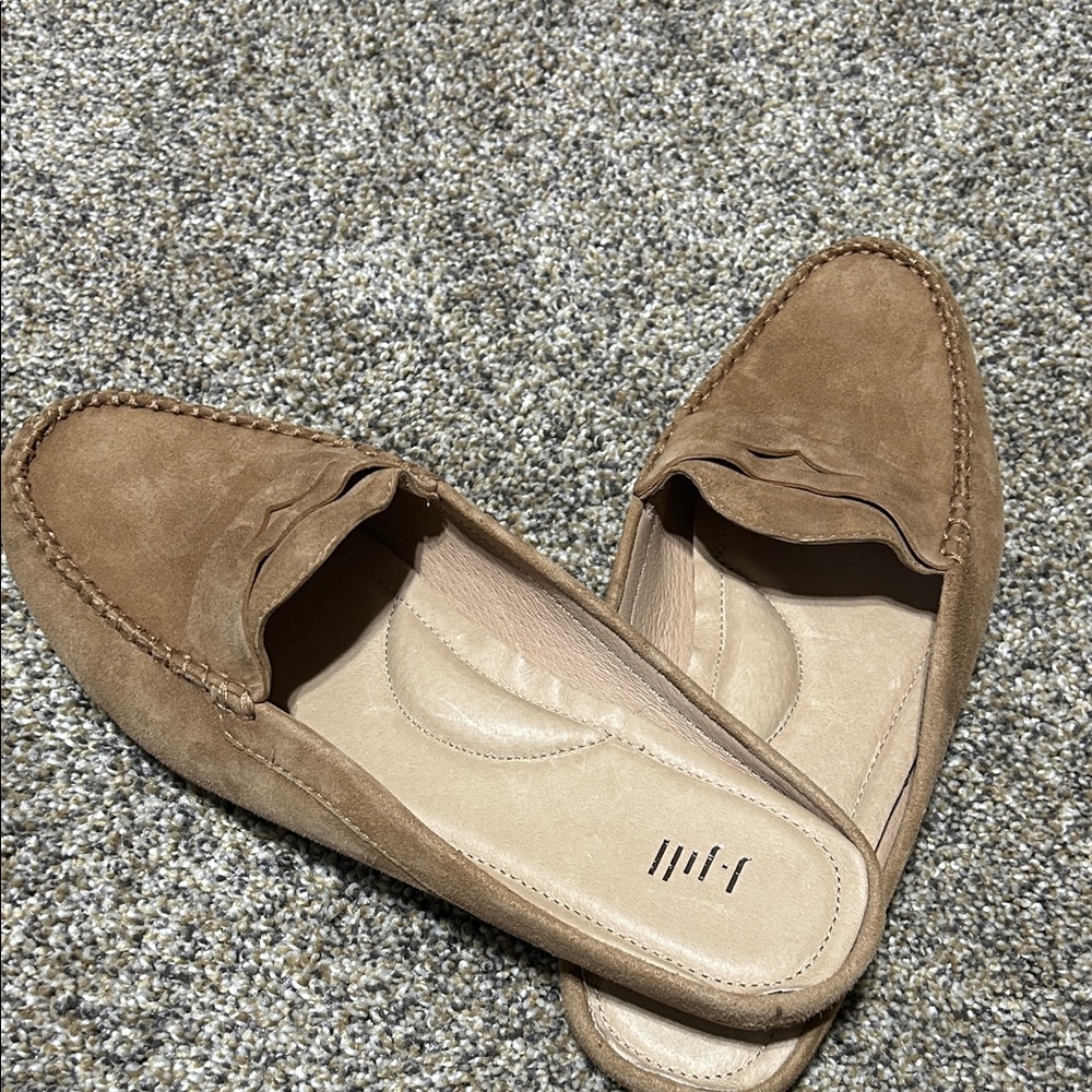 J. Jill Brown Suede slide, Loafers for Women